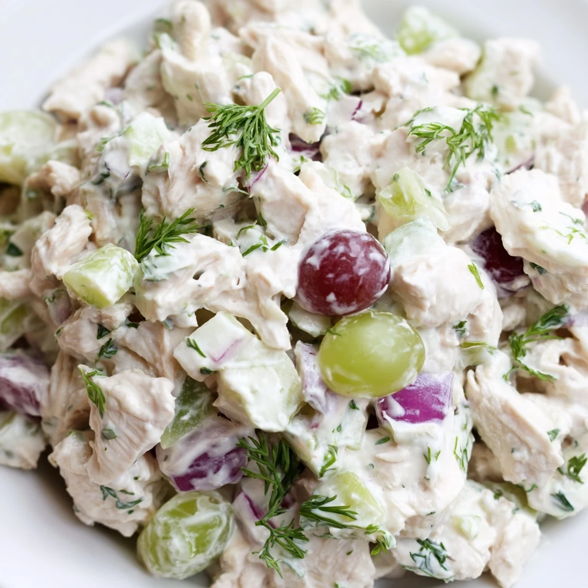 Serve Chicken Salad Scoop in buttery croissants or lettuce wraps for a gluten-free meal.