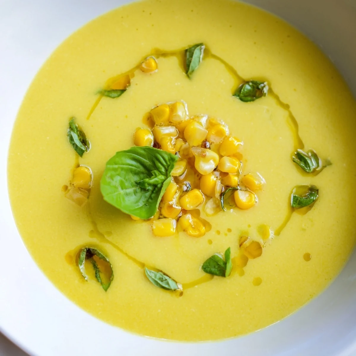 Summer Sweet Corn Gazpacho