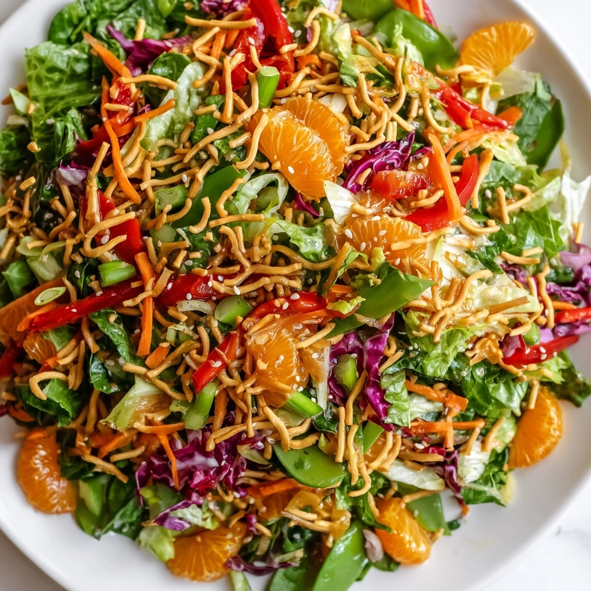 Mandarin Sesame Crunch Salad