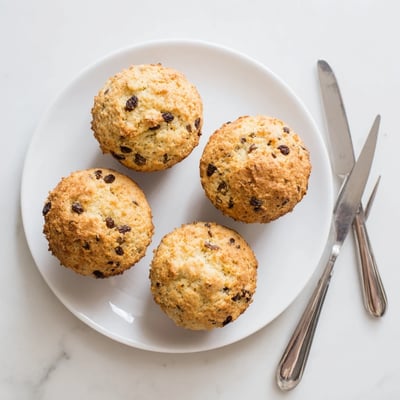 Freshly baked Irish Soda Bread Muffins show off their tender crumb and golden crust.